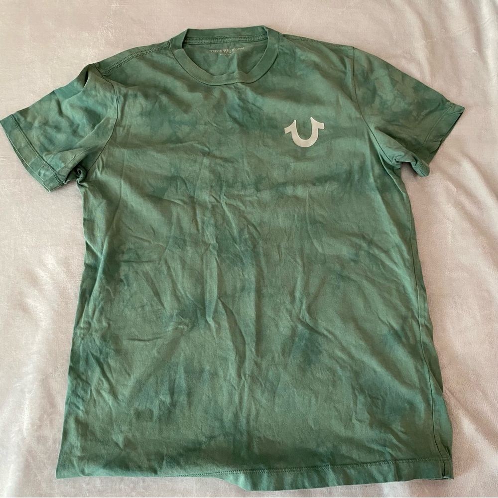 True Religion men’s tie dye logo T-shirt